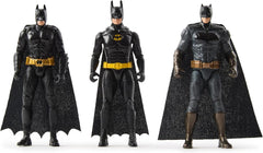 Set Ultimate Batman cu 3 figurine Batman (10 cm) din filmele Batman Returns, The Dark Knight și Batman V. Superman. De la 3 ani Action figures Naty Shop
