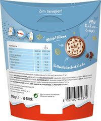Kinder Balls Milk & Crispy Bits Sensations 90g – Milchschokoladenkugeln mit Milchfüllung und Kakaostückchen – Osterschokolade, Ostersüßigkeiten – Ostergeschenk und Souvenir