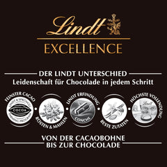 Lindt Excellence Sweet Salted Wood – Dunkler Schokoladenriegel 100 g – Intensiver Kakaogeschmack