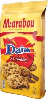 Daim Cookies Marabou Daim XL 10x184 g – Knusprige Daim-Stückchen in einem köstlichen Keks