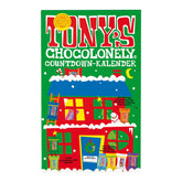 Tony's Chocolonely Fairtrade belgischer Schokoladen-Adventskalender – 24 Tage, 10 köstliche Sorten