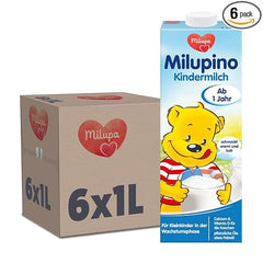 Milupino Babymilch trinkfertig (6X1L), ab 1 Jahr, für Kleinkinder in der Wachstumsphase Naty Shop