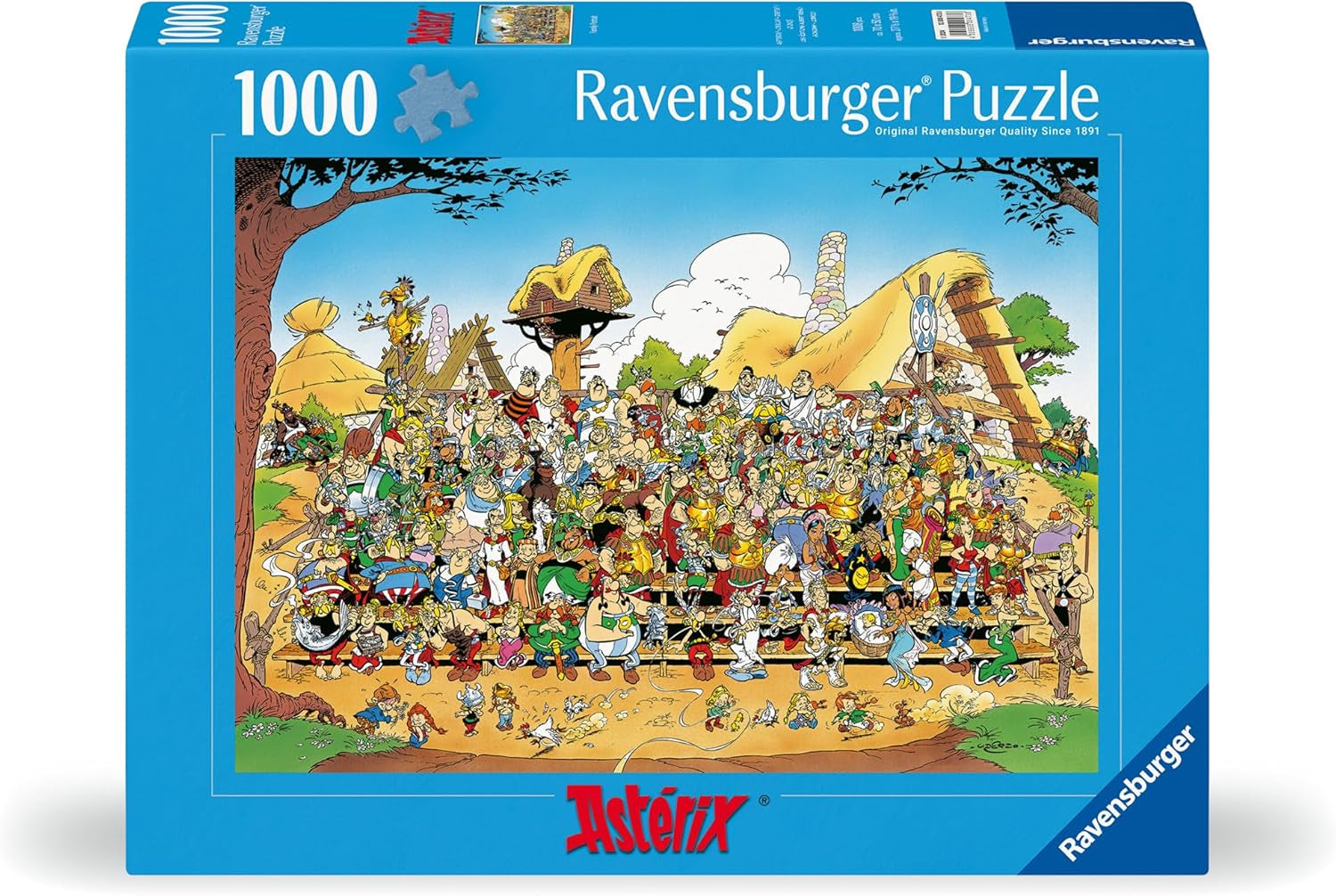 Ravensburger Puzzle 12000473 - Asterix Family Photo - 1000 piese Asterix Puzzle pentru adulți și copii de peste 14 ani Puzzle Naty Shop