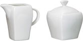 Zahărniță și ulcior de lapte Ritzenhoff & Breker Melodie, set 2 piese, alb