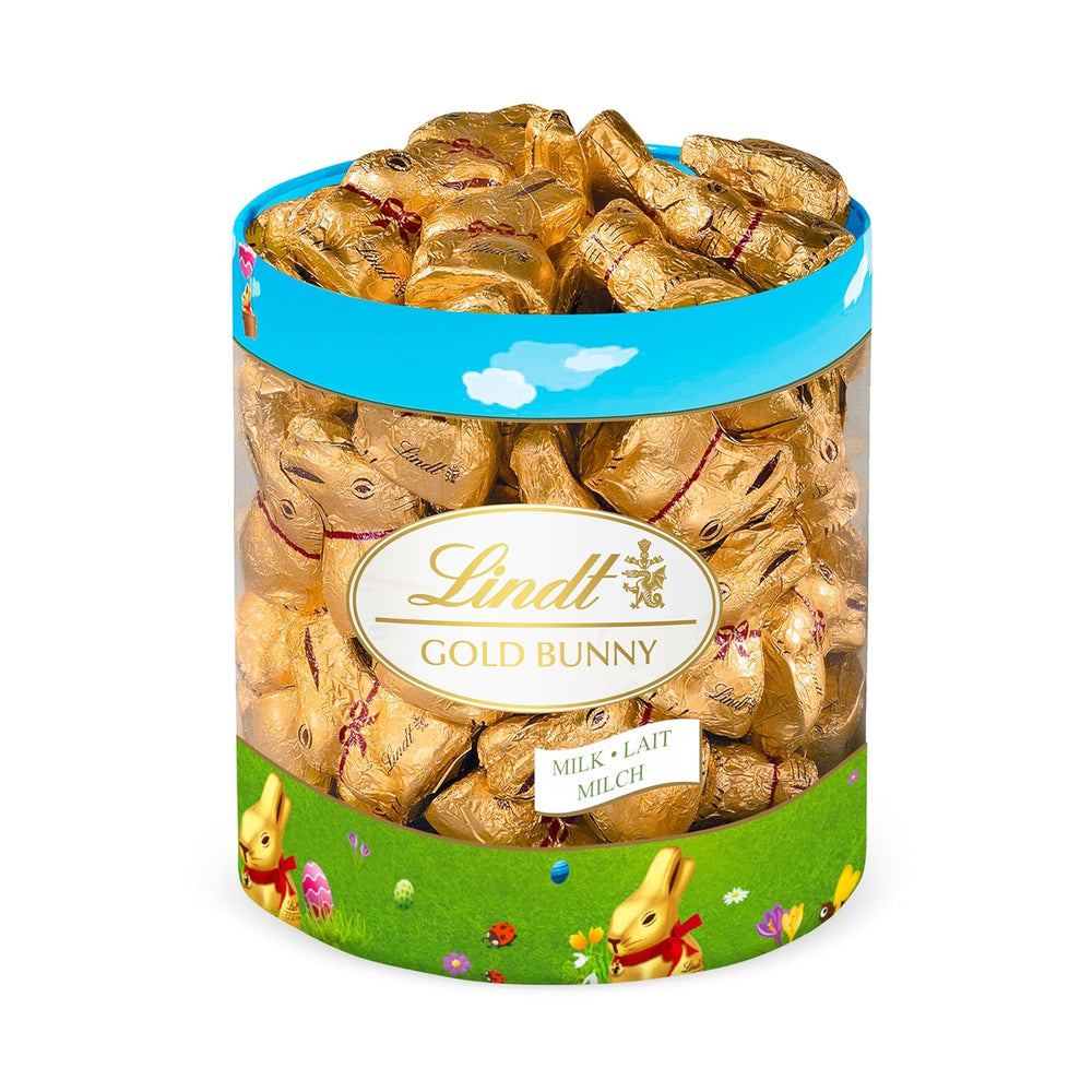 Lindt Mini Golden Bunnies Schokolade | Beutel 700g | 70 x 10g Mini-Goldhasen | Milchschokolade in einer Tüte | Osterschokolade | Schokoladengeschenk | Schokoladenhasen | Osterhase