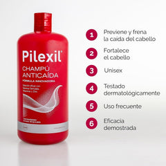 Șampon Lacer împotriva căderii părului 900 ml Ingrijire par Lacer