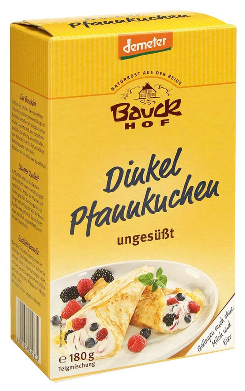 Dinkel-Pfannenkuchen, 180 G Mischung zum Backen und Kochen Naty Shop 180 G (1Er Pack)