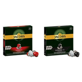 Kaffeekapseln Lungo Classico, Intensität 6 von 12, 10 x 20 Getränke & Kaffeekapseln Espresso Ristretto, Intensität 12 von 12, 200 Nespresso®* kompatible Kapseln, 10 x 20 Getränke