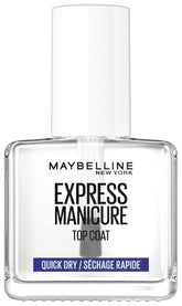 Maybelline New York Nagellack, Quick Dry Top Coat Express Maniküre, Transparent, 12 ml