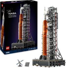 LEGO Icons NASA Artemis Startrampe, Geschenk, Dekoration für Wohnzimmer oder Büro, Bauset für Erwachsene, mit Orion-Raumkapsel und Startrampe, Sammlerstück 10341