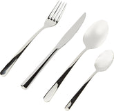 Zwilling Set tacâmuri de masă, 24 piese, argintiu metalic Bucatarie Naty Shop