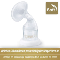 NUK Nature Sense Doppelte elektrische Milchpumpe | Mit Batterie, LCD-Display 2X Behälter für Muttermilch à 150 ml Zubehör Essen und Stillen Bebe Naty Shop