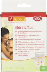 Beutel für Muttermilch - 40 Stück Lebensmittel- und Stillzubehör Bebe Naty Shop