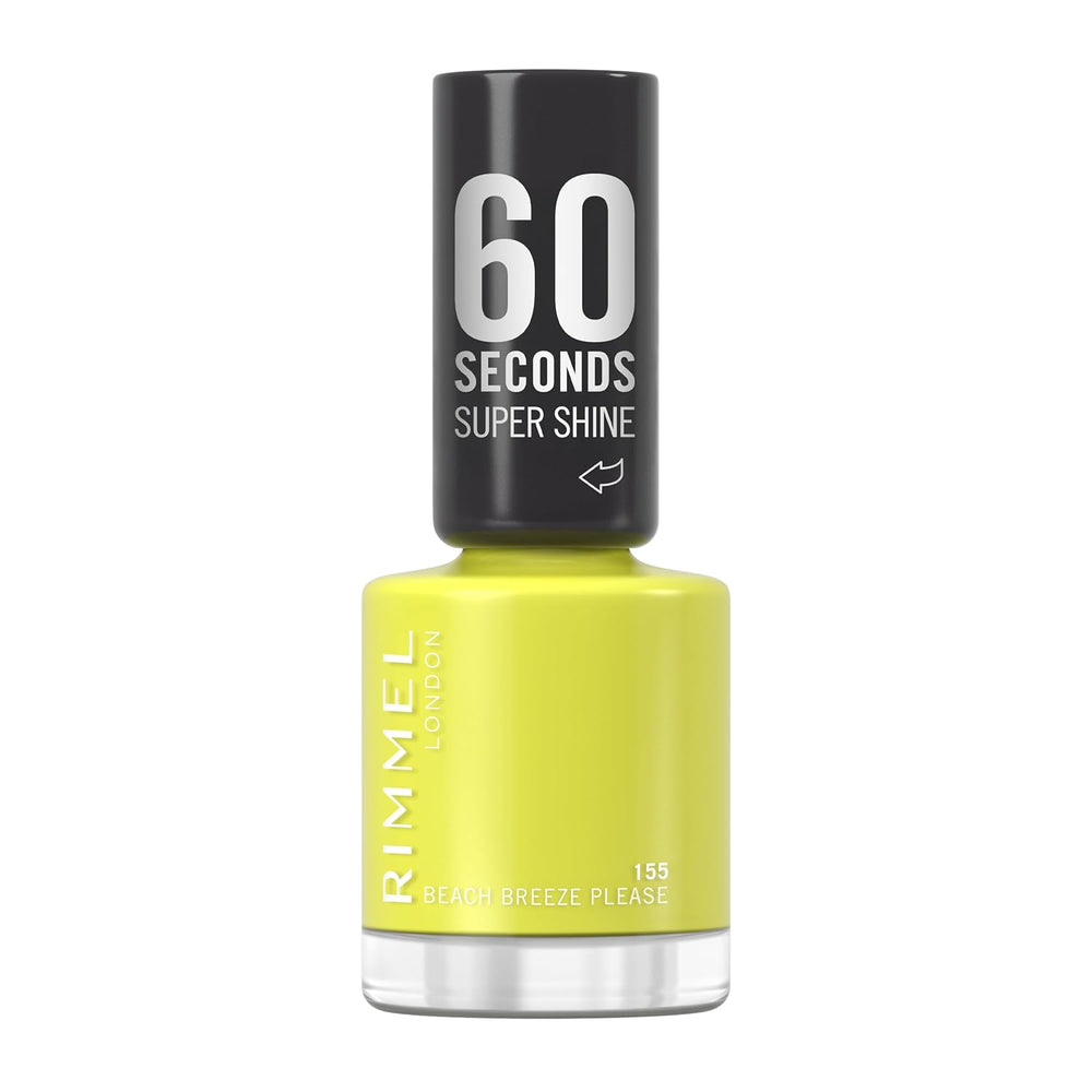 Super Shine 60 Seconds Nagellack, 155 Beach Breeze Please, 8 ml