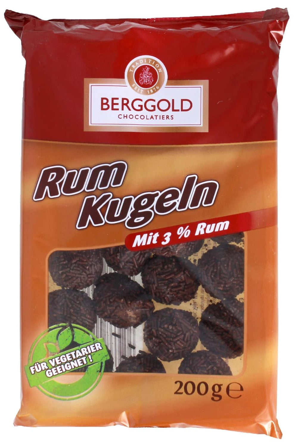 Rumkugeln mit Spezialschokolade, Rumkugeln 200g