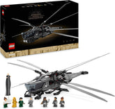 LEGO 10327 Icons Dune Atreides Royal Ornithopter, Set zum Sammeln für Erwachsene, Film-Geschenk für Männer, Frauen und Fans, Modell-Flugzeug mit 8 Figuren, darunter Paul Atreides und Baron Harkonnen