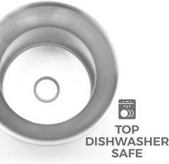 Set de ceai Yerba Mate balibetov (ceașcă Mate) din oțel inoxidabil cu bombilla (pai) pentru mate, Set Yerba Mate ușor de curățat și foarte durabil (LEMN)