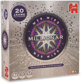 Jumbo Games 19736 Spiele – Wer wird Millionär – 20. Jahrestag – Brettspiel – ab 12 Jahren