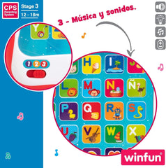 winfun ColorBaby 44256 Tavă de învățare cu lumină și sunet Jucarii Bebe Naty Shop
