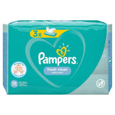 Pampers Fresh Clean, Babyfeuchttücher, 52 Stück Baby-Feuchttücher Naty Shop