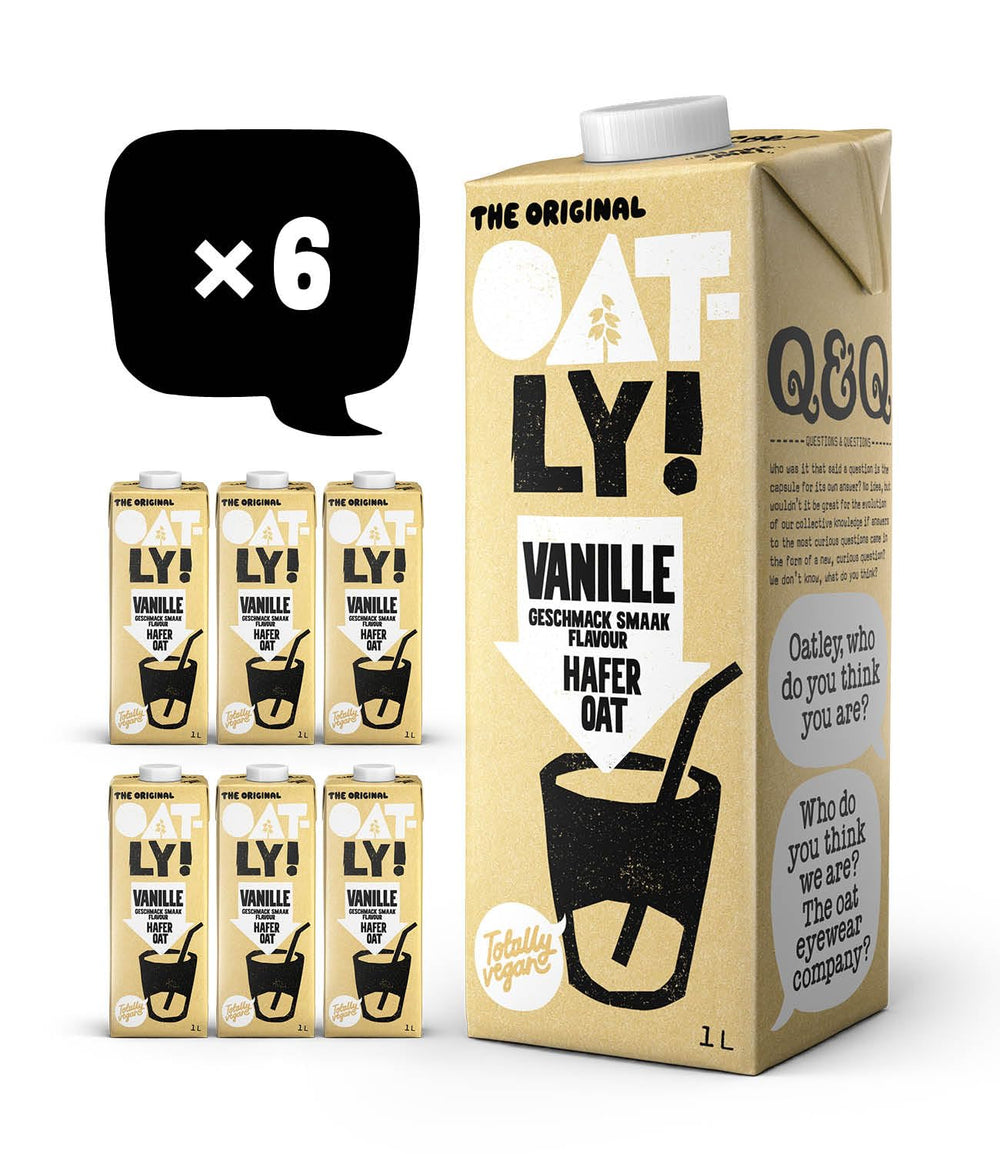 Oatly Haferdrink Vanille 1L (6er-Pack)