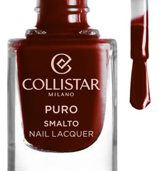 Collistar Puro Nagellack, langlebig mit glänzendem Finish, Nr. 581 Rossonero 10 ml