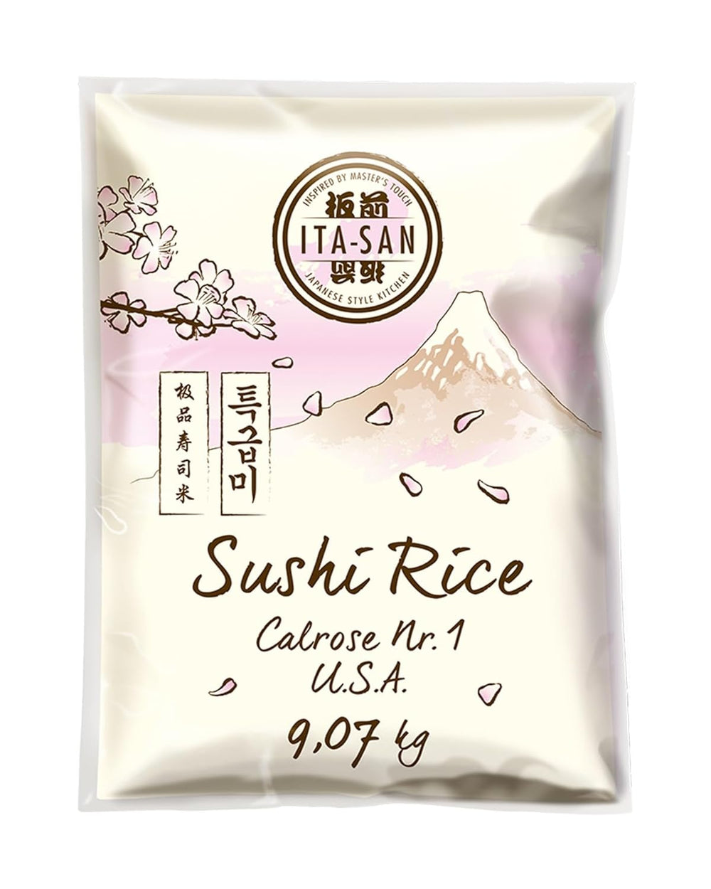 ITA-SAN Calrose / Reis für Sushi, 1 Packung (1 x 9,07 kg)