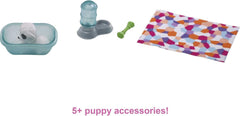 Barbie GRG78 – Mini-Spielset mit 2 Hunden, Hundehütte und Zubehör, Geschenk für Kinder von 3 bis 7 Jahren, Naty Shop Dolls
