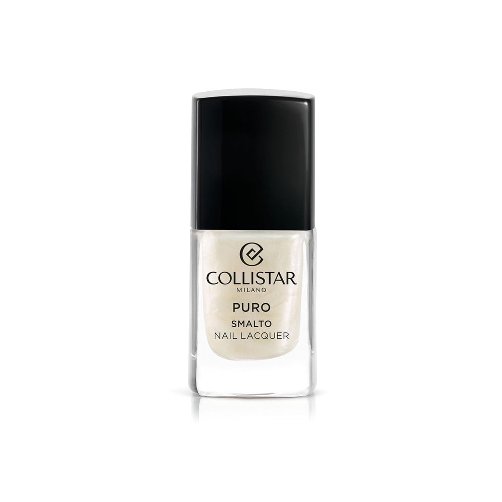 Collistar Puro Nagellack, langanhaltender Nagellack mit glänzendem Finish, Nr. 922 Weißes Porzellan, 10 ml