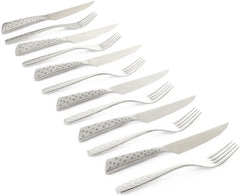 Weber Deluxe Steak Set, 6 piese, oțel inoxidabil design Monobloc, ascuțit extra, mâner ergonomic Bucatarie Naty Shop