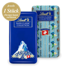 Lindt Swiss Classic Collection Schokoladenbox | Milchschokoladentafeln | Mini-Schokoriegel | 185g | Schokoladengeschenk