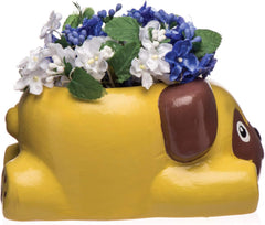 Ghivece ceramice Baker Ross „Pug” (2 bucăți) – pentru ca copiii să le picteze, să le decoreze și să le ofere cadou