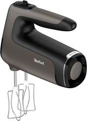 Tefal HT650E Power Mix Silence Handmixer | 600 Watt | Variabler Geschwindigkeitsregler | Turbo- und Auswurf-Funktion | Extremer Freizeitmotor | inkl. 2 Rührbesen und 2 Knethaken | Wheat Kitchen Naty Shop