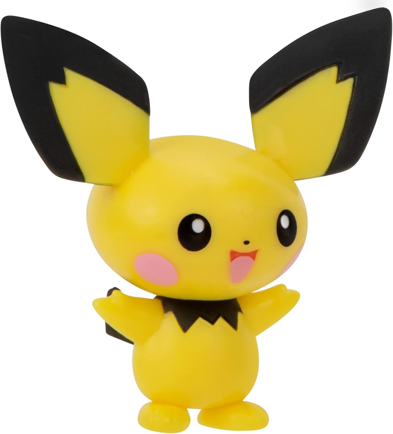 Pokemon PKW2778 Select 3-Pack cu Pichu și Pikachu și figuri de luptă Raichu de 7,6 cm, Evolution Multipack Style 2 Action figures Naty Shop