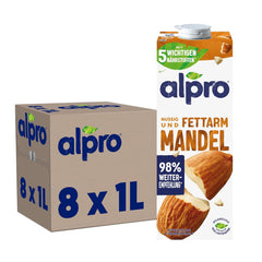 Alpro Mandeldrink ohne Zucker – Quelle für Kalzium und Vitamine