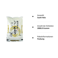 Reis für Sushi, Koshihikari