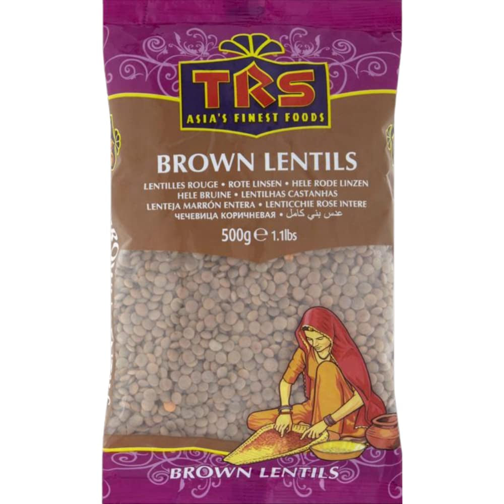 TRS - Ganze braune Linsen - (1 x 500g)