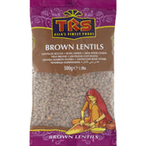 TRS - Ganze braune Linsen - (1 x 500g)