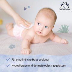 Naty Shop Mama Bear Sensitive Babyfeuchttücher ohne Duftstoffe