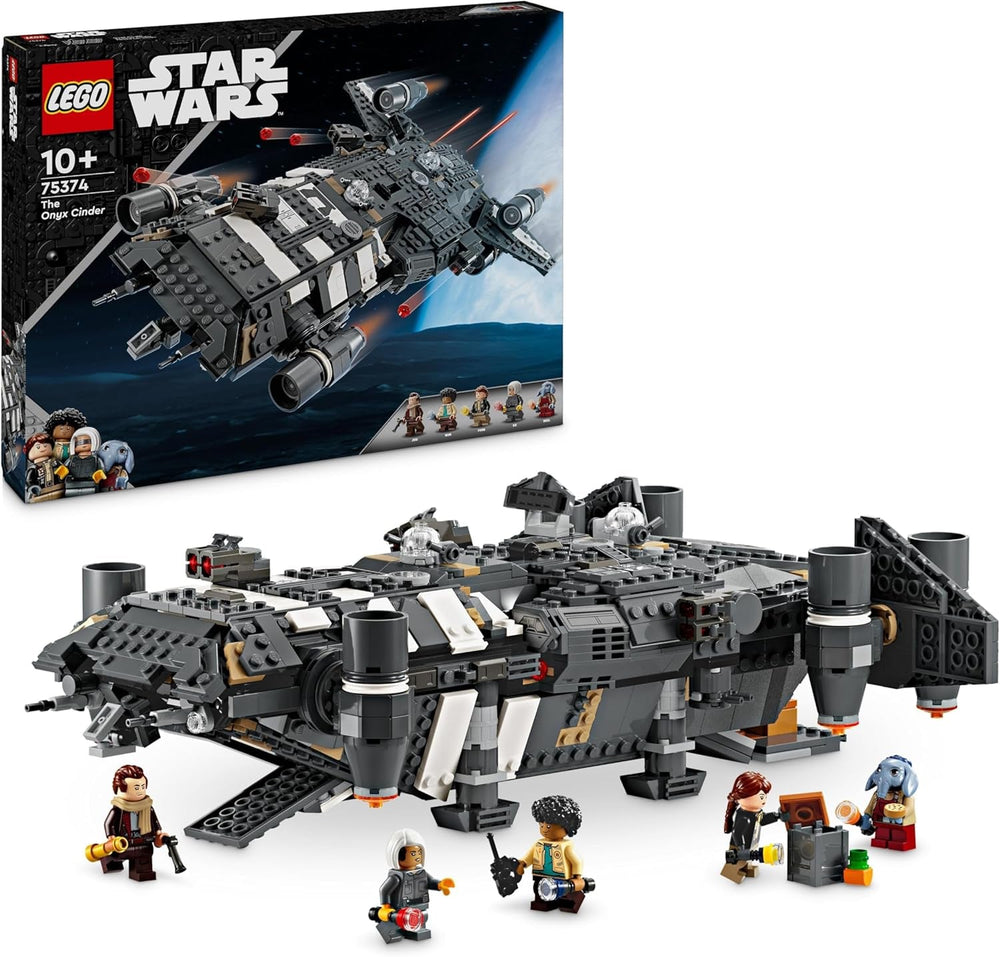 LEGO Star Wars: Skeleton Crew Onyx Cinder 5-Charakter-Raumschiff zum Bauen und Sammeln für Jungen und Mädchen, Geschenkidee für Fans ab 10 Jahren 75374 Bausätze Besuche den LEGO-Store Standardtitel