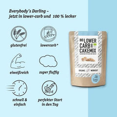 LOWER-CARB-VANILLE-KUCHENMISCHUNG – biologische, glutenfreie Kuchen- oder Pfannkuchenmischung, reich an Protein Naty Shop Kitchen