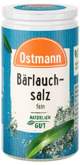 Ostmann Gewürze - Bärlauchsalz | Ideal für herzhaftes Gemüse oder Fleischgerichte. Wiederverwertbare, nachfüllbare Streudose | 65 g im Streuer