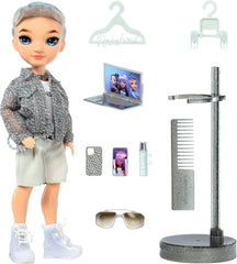 Rainbow High Modepuppe – Aidan Russel - Lila Junge Puppe – Modisches Outfit & 10+ Bunte Spiel-Accessoires - Für Sammler und Kinder von 4-12 Jahren