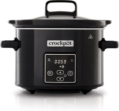 Slow Cooker digitaler Crockpot, Warmhaltefunktion, 2,4 Liter (1-2 Personen) Slow Cooker Naty Shop Standardtitel