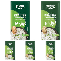 Fuchs Gewürze – Lasst uns eintauchen! Kräuter der Provence Gewürzzubereitung, Gewürz für Kräuterquarkdip, 7,5 g im Beutel