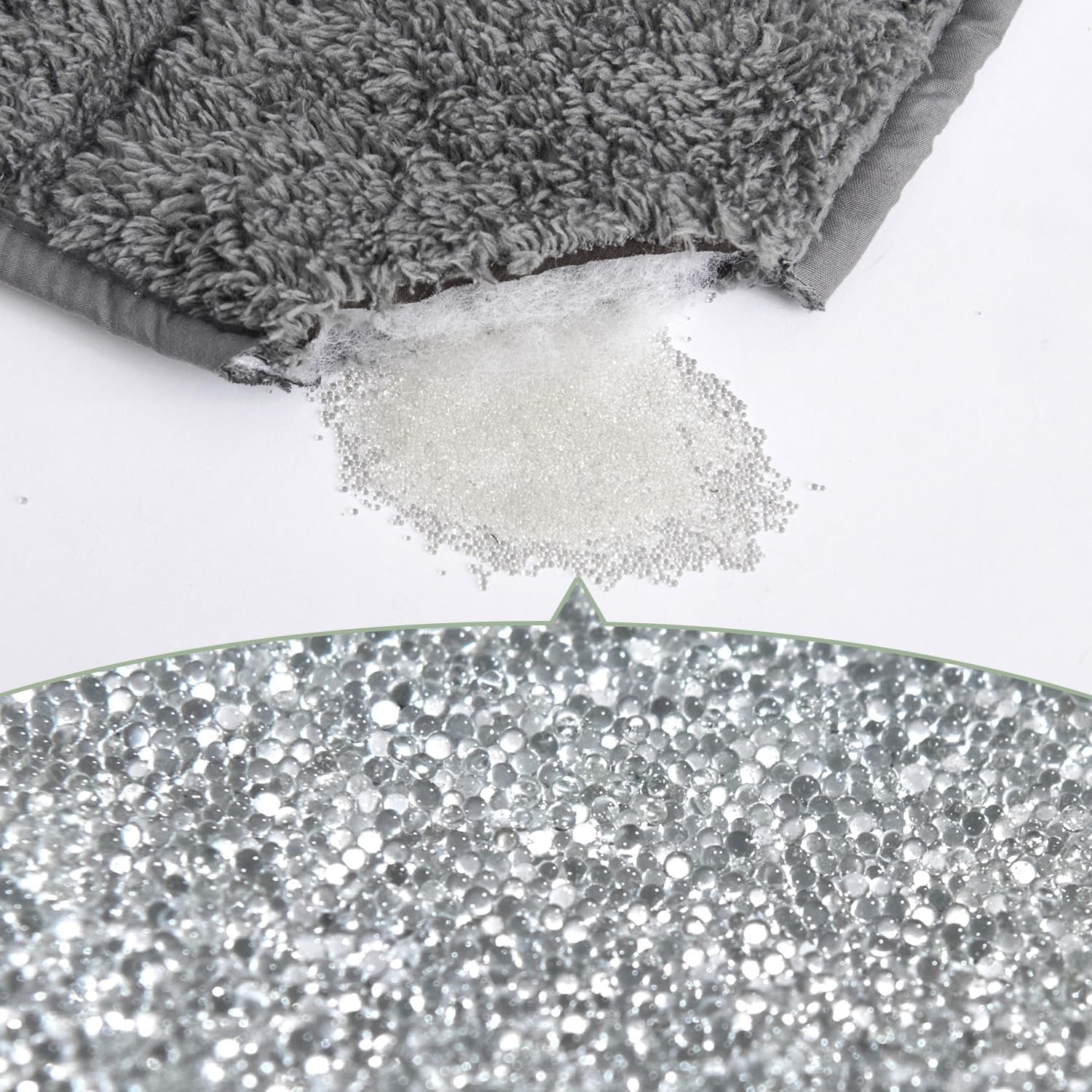 Pătură ponderată 8 Kg Pătură ponderată Pătură grea pentru dormit Adulți Gri 150 X 200 Cm Pătură confortabilă Pătură ponderată Pătură de viață pufoasă Paturi si Cuverturi Good Nite