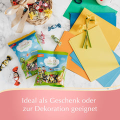 Lindt Schokoladen-Knuspereier | 86g Beutel | Eier aus Alpenmilchschokolade mit zart knackiger Haselnusscremefüllung zu Ostern | Osterschokolade für Kinder | Geschenk aus Schokolade | Ostereier | Schokoladeneier