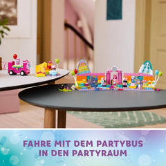LEGO 4+ Gabbys Puppenhaus Gabbys Partyraum, Disco-Spielset mit Rutsche und Tierfiguren für kreatives Rollenspiel, Geschenk für Mädchen und Jungen ab 4 Jahren 10797 Bausets Besuchen Sie den LEGO-Store