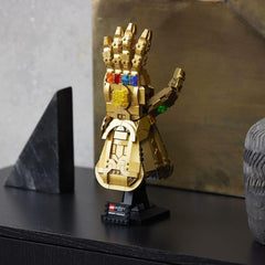 LEGO 76191 Marvel Super Heroes Infinity Glove Avengers Thanos Glove Modellbauset für Erwachsene Fanartikel Geschenk für Männer Frauen Sie Ihn Bausets Besuchen Sie den LEGO-Store