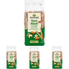 Bio-Müsli mit Nüssen, 17 % Nüsse und Mandeln, 0,5 kg